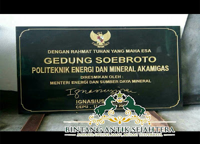 Prasasti Granit Peresmian Gedung