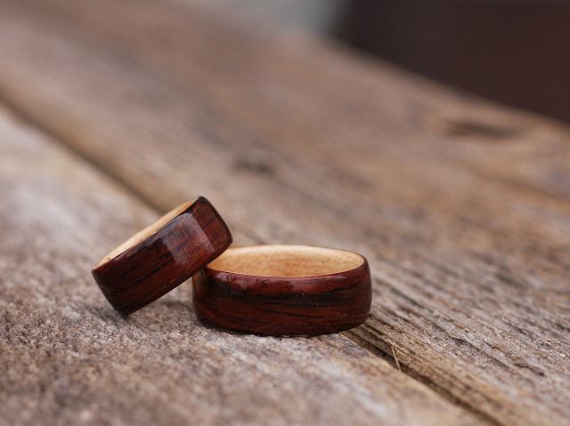 Deliving blog: Anillos de madera, joyas handmade