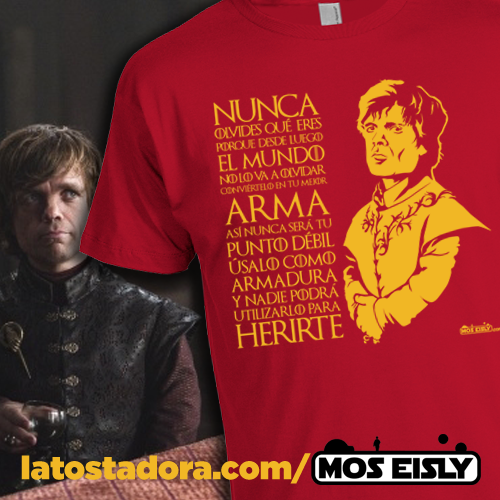 camiseta de tyrion juego de tronos