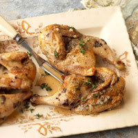 Citrus Tapenade Game Hens