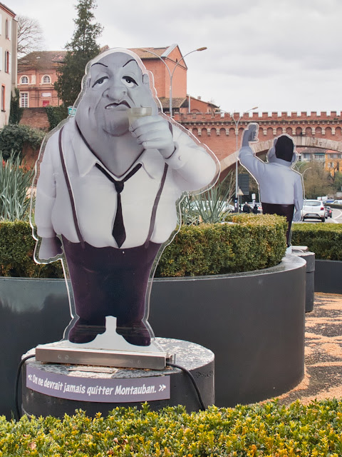 jiemve, Montauban, Les tontons flingueurs, statue, Bernard Blier