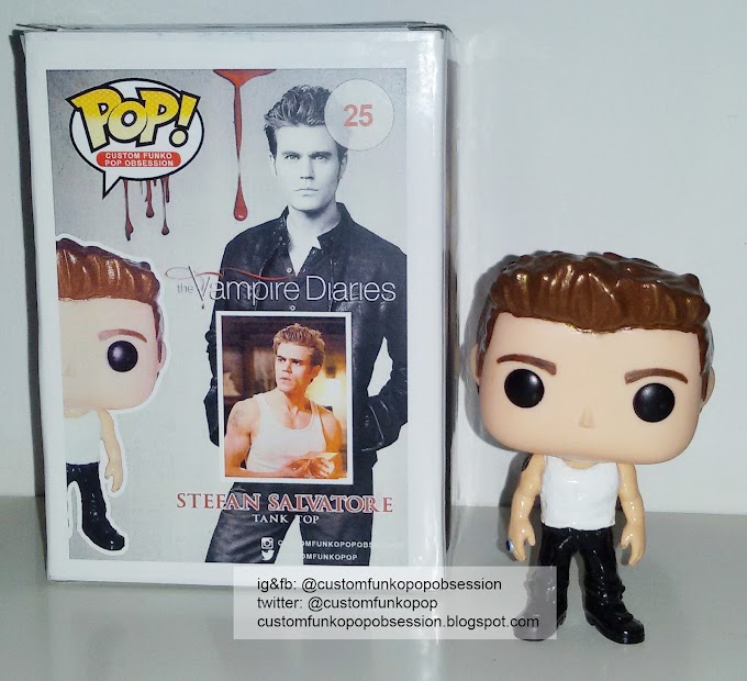 The Vampire Diaries: Stefan Salvatore Custom Funko Pop -Tank Top Edition 