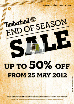 Timberland End of Season Sale