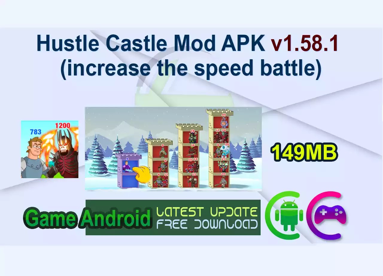 Hustle Castle Mod APK v1.58.1 (increase the speed battle)