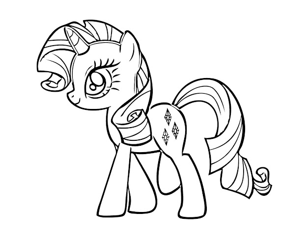 My Little Pony Coloring Pages To Print