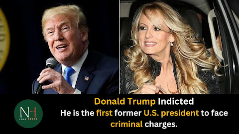 Donald Trump Indicted Becomes First Former U.S. President to Face Criminal Charges.