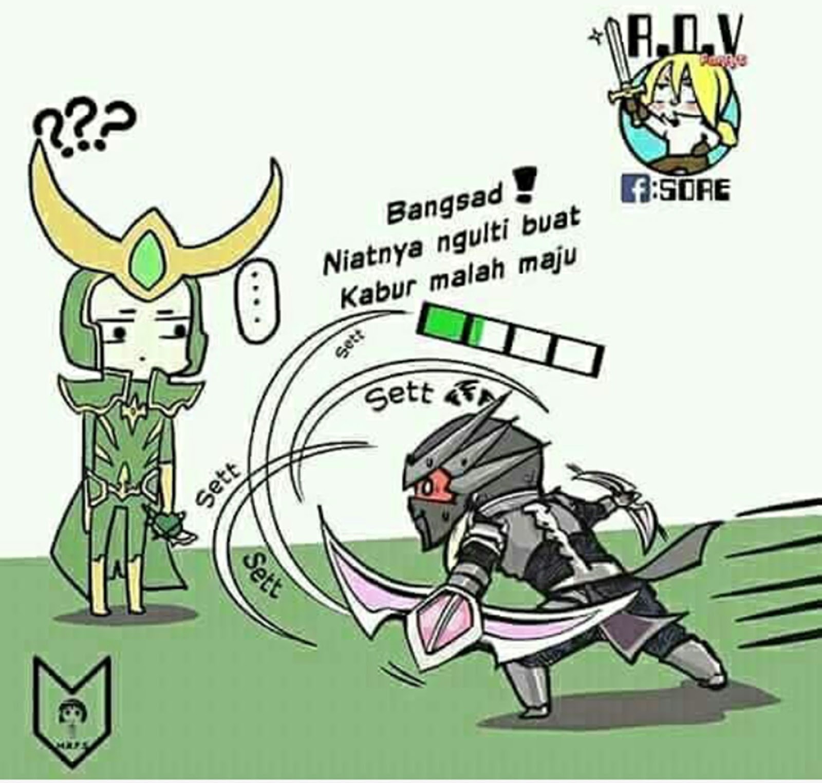 10 Meme Kocak AOV Bikin Anda Ngakak