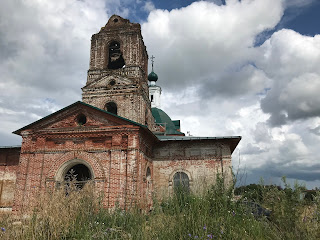 Храм Михаила Архангела в селе Стяжкино Нижнеломовского района