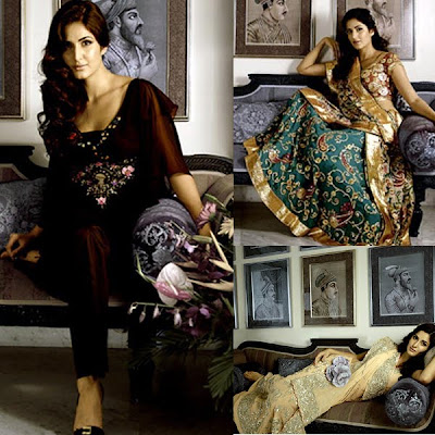 Katrina Kaif Bollywood Saree Salwar Kameez