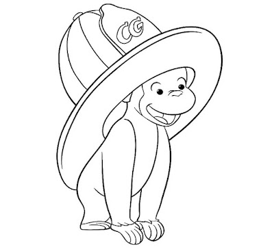 Desenhos para Colorir George o Curioso