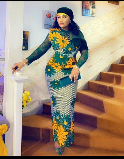 Latest Ankara Long Gown Styles 2022 For Ladies.