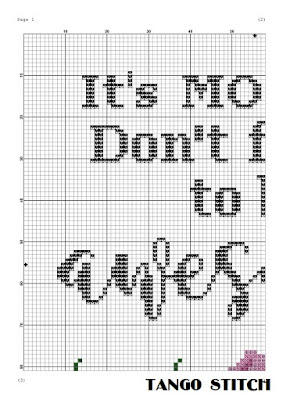 It's Monday funny motivation quote cross stitch Floral embroidery - Tango Stitch