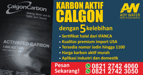 tanya harga karbon aktif calgon ke ady water, karbon aktif filter air