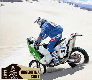 Guatemalteco Francisco Arredondo en el Rally Dakar 2011