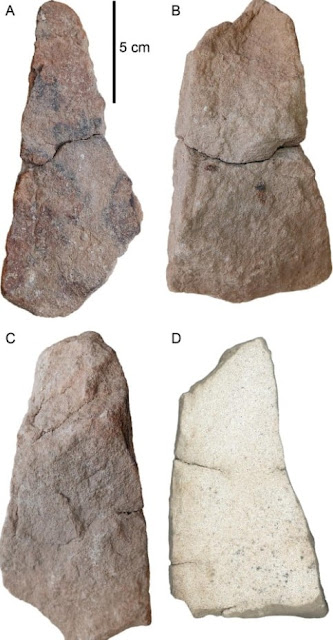 Θραύσματα από τους μονόλιθους του Στόουνχεντζ.  [Credit: Journal of Archaeological Science]