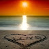 Beach Love Sunset Wallpaper