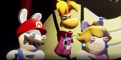 Mario Rabbids Sparks Of Hope Roasting Rayman Game Image