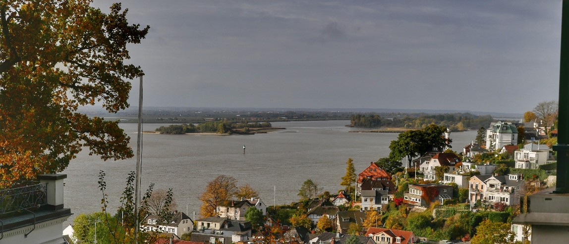 Elbinseln bei Blankenese