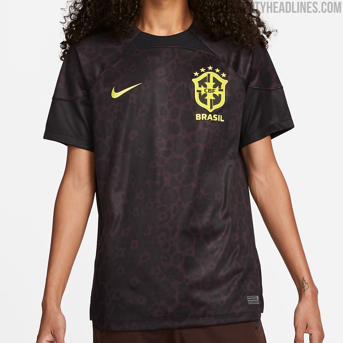 Brazil Away Jersey 2022, Brazil 2022 World Cup Away Kit Jersey 2022  (Blue).