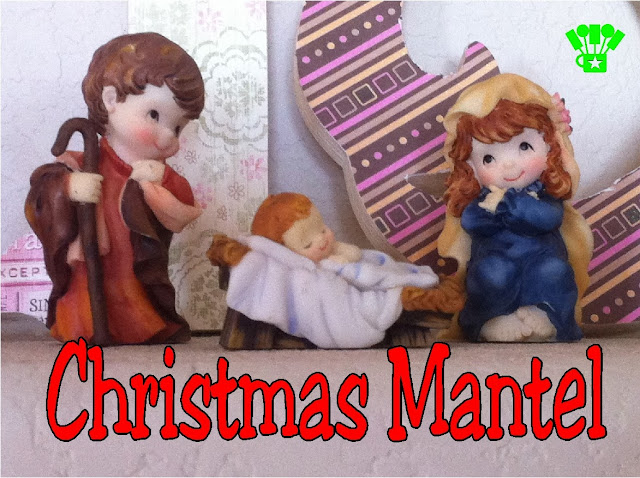Nativity Scene Christmas Mantel