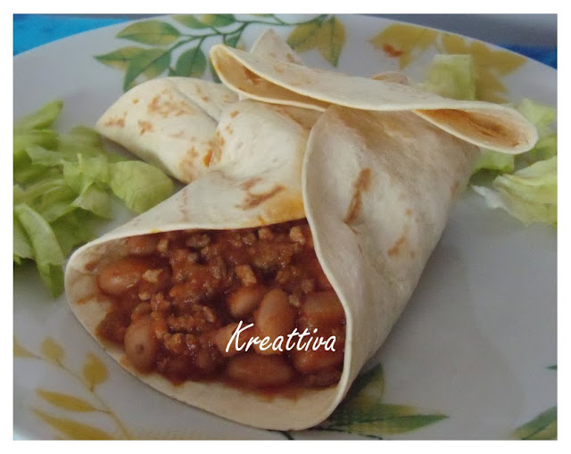 Piadina con chili piccante