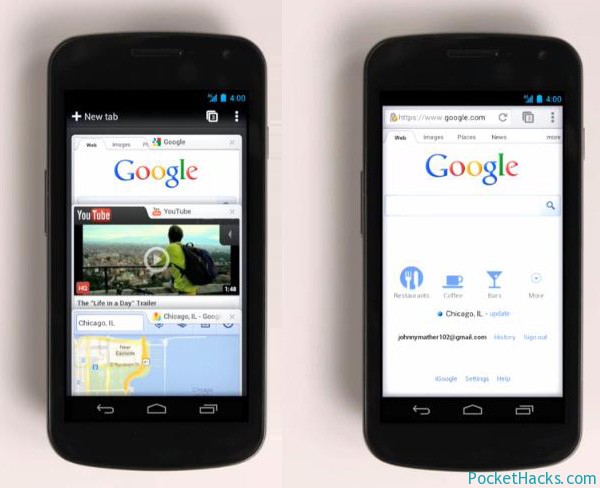 Google Chrome 14.1.apk for android 2.3 Gingerbread free ...