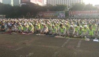 Subhanallah .. 2.500 Personel Gabungan TNI Dan Polri Gelar Doa Bersama