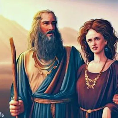 Profeta Oséias e sua esposa