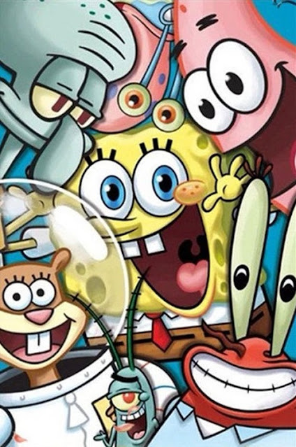 Spongebob dan penduduk bikini bottom