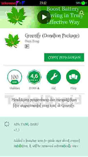 Greenify (Donation Package)