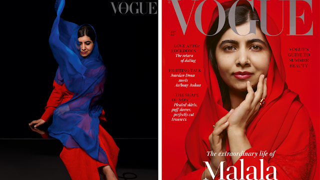 Malala for Vogue. Photography: Nick Knight, Source: vogue.co.uk