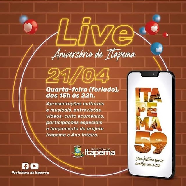 Aniversário 59 anos de Itapema