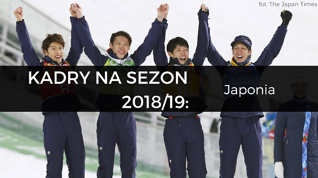Kadry na sezon 2018/19: Japonia 