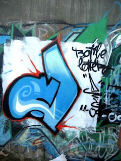 Graffiti Letter D