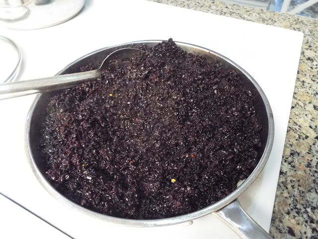 Cooked Black Rice