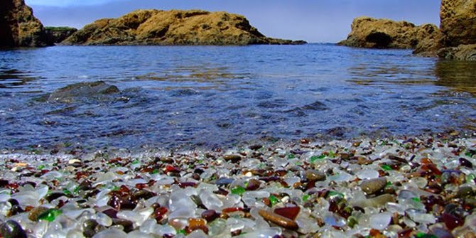 Pantai Kaca Fort Bragg