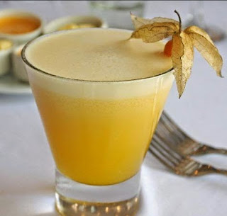 Receta de Aguaymanto y Pisco