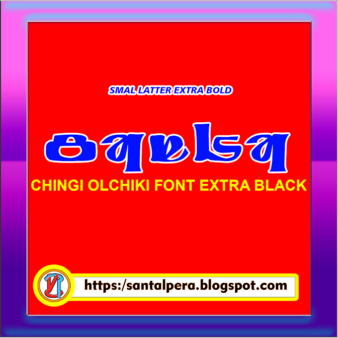 CHINGI OLCHIKI FONT BLACK