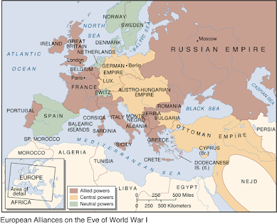 world war 1 map europe 1914. First world war i map download