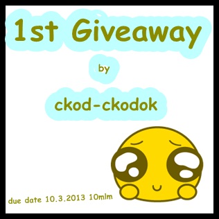1st GiveAway by Ckod-Ckodok - Yumida