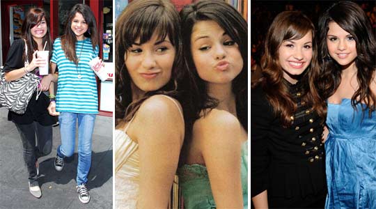  relativamente ao afastamento entre Demi Lovato e Selena Gomez outrora 