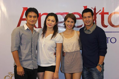 Angelito: Ang Bagong Yugto main cast - JM de Guzman, Charee Pineda, Kaye Abad and John Prats