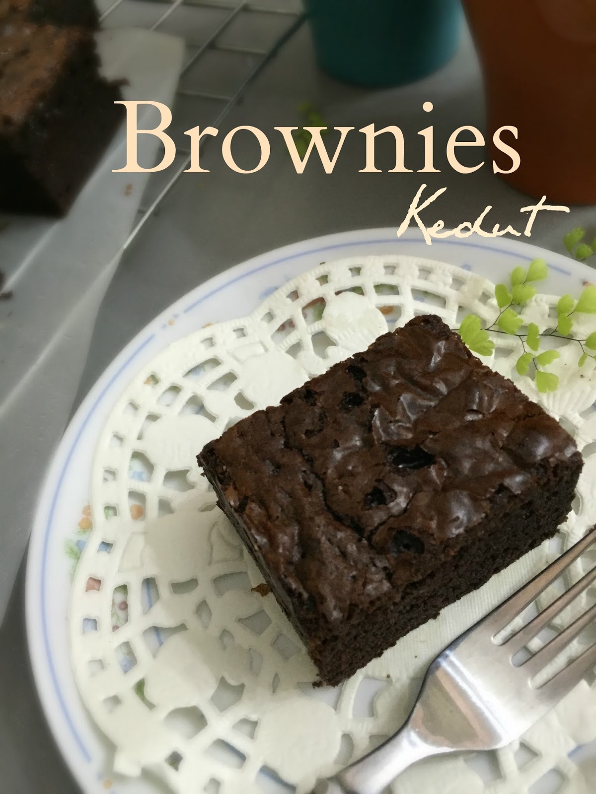 Chocolate Brownies Kedut   AmyHilmirda