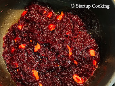 beetroot halwa