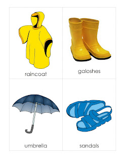 Kinds of Weather: Clothes for all Kinds of Weather | ESL For Kids