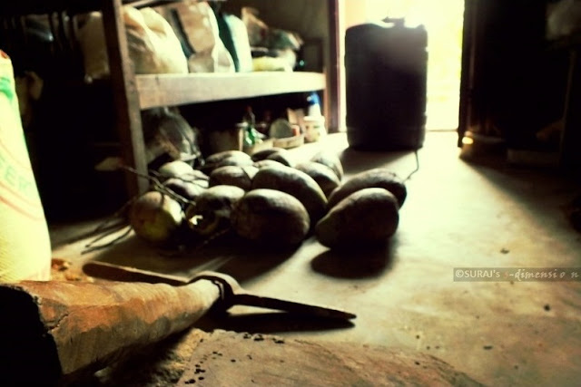 storage room for coconuts