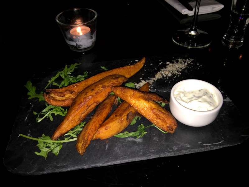 Sweet potato wedges at Grill on the Corner Glasgow