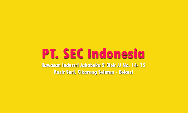 Lowongan Kerja PT. SEC Indonesia