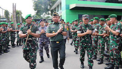 Momen Bersejarah, Jendral TNI Agus Subiyanto : Suatu Kebanggaan Bagi Saya Bisa Kembali Kesini Lagi (Korem 132/Tdl)