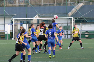 Partido en La Siebe entre el Barakaldo Cf femenino y el Arratia